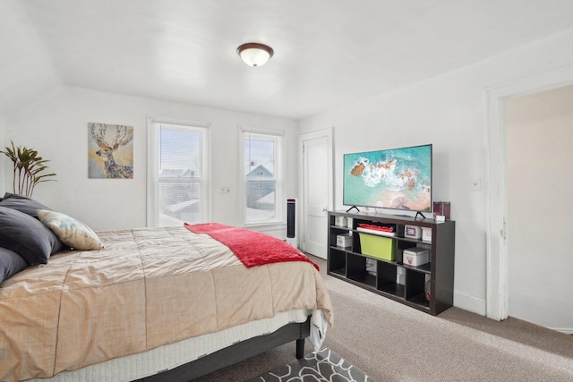 bedroom featuring carpet floors