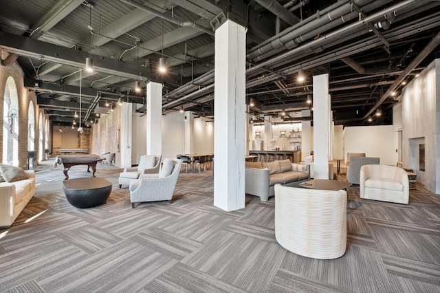 view of community lobby