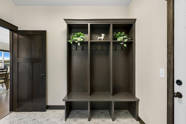 view of mudroom