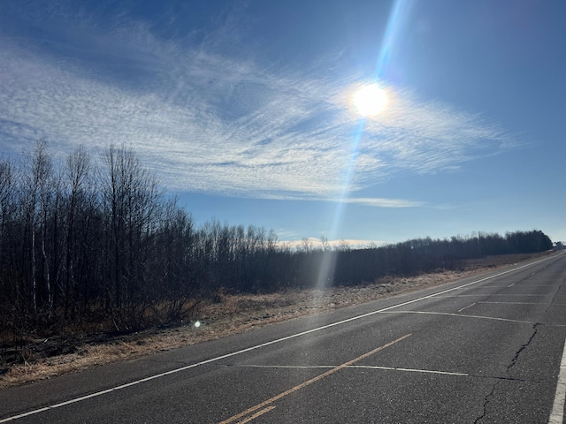 view of road