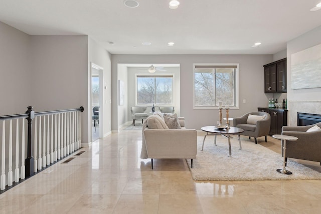 view of living room