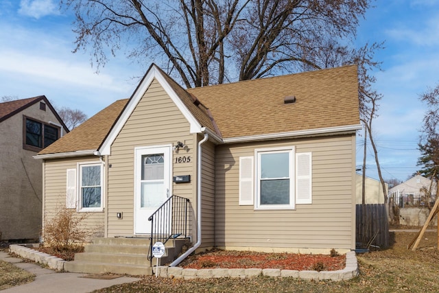 view of front of house