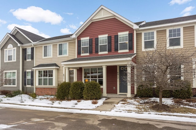 view of townhome / multi-family property