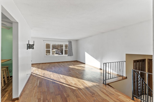 interior space featuring wood-type flooring