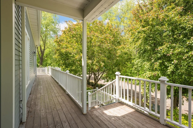 451 Everett St N, Stillwater, MN 55082 - view of wooden terrace