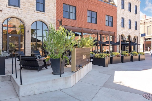 451 Everett St N, Stillwater, MN 55082 - view of patio / terrace featuring mail area