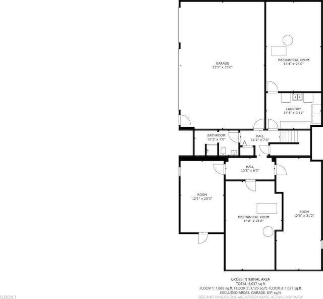 451 Everett St N, Stillwater, MN 55082 - home floor plan