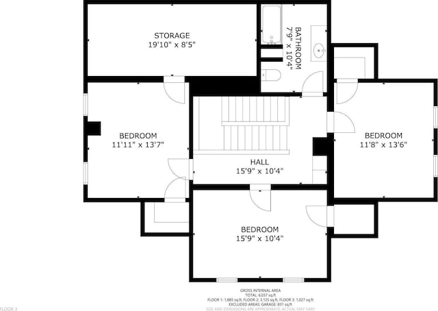 451 Everett St N, Stillwater, MN 55082 - floor plan / room layout