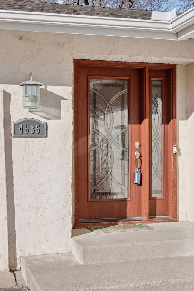 view of entrance to property