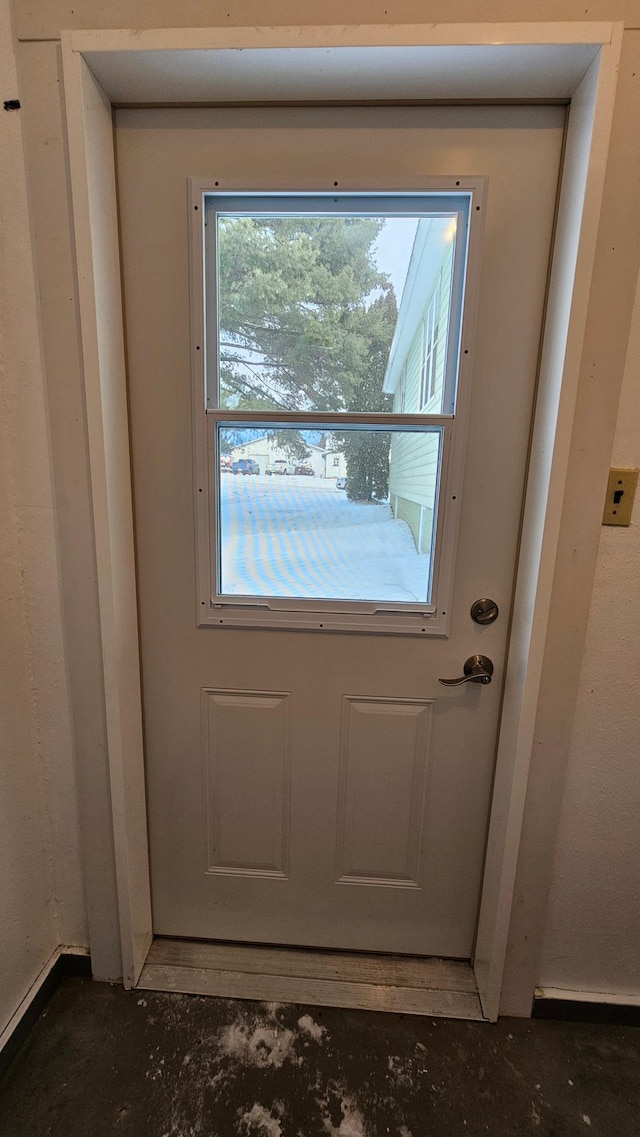 view of doorway