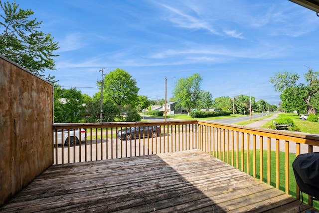 14962 Dodd Blvd, Rosemount, MN 55068 - wooden terrace with a grill
