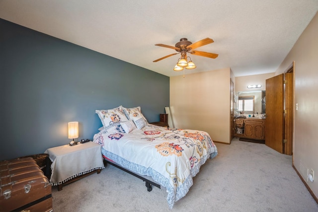 14962 Dodd Blvd, Rosemount, MN 55068 - bedroom with carpet floors, a ceiling fan, and baseboards