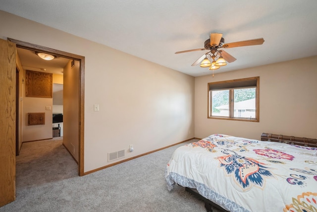 14962 Dodd Blvd, Rosemount, MN 55068 - bedroom with carpet floors, a ceiling fan, and baseboards