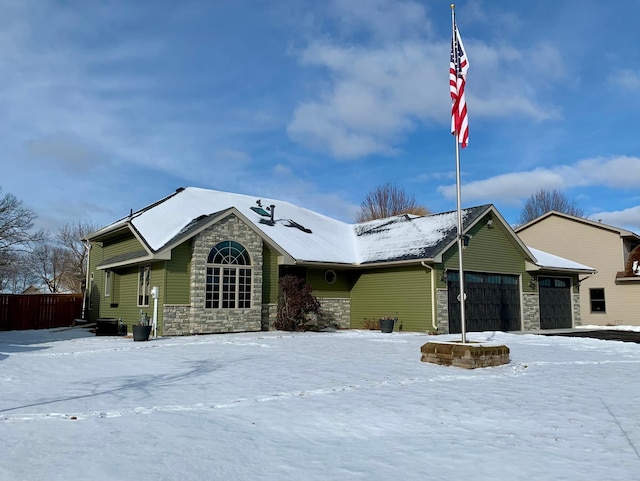 view of front of house