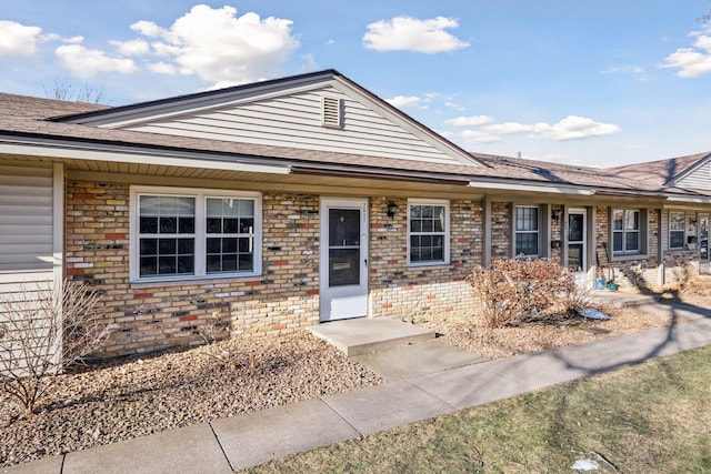 view of ranch-style house