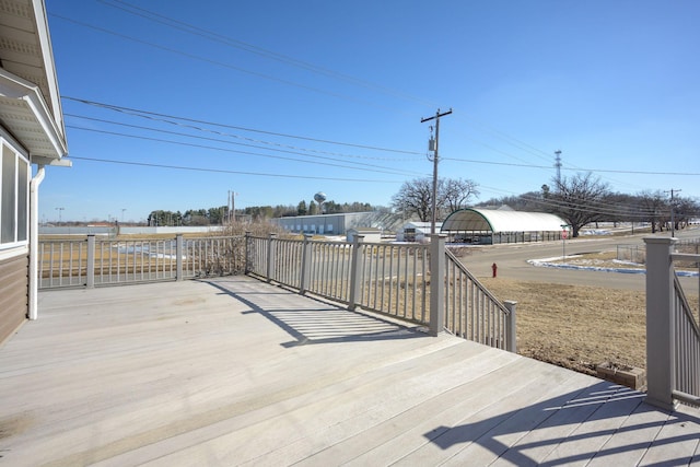 view of deck