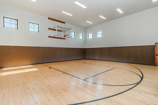 view of sport court with a healthy amount of sunlight