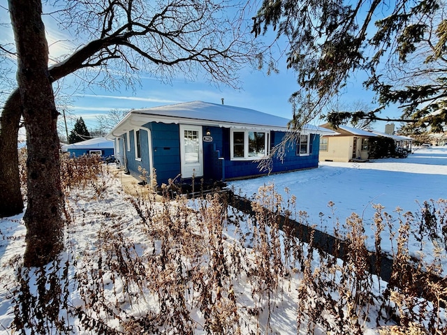 view of ranch-style home