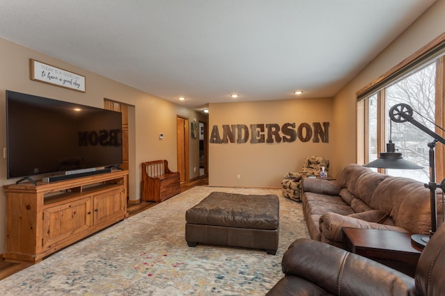 view of living room