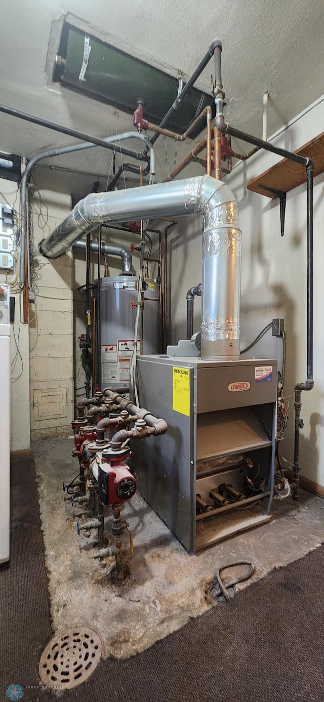 utilities with water heater