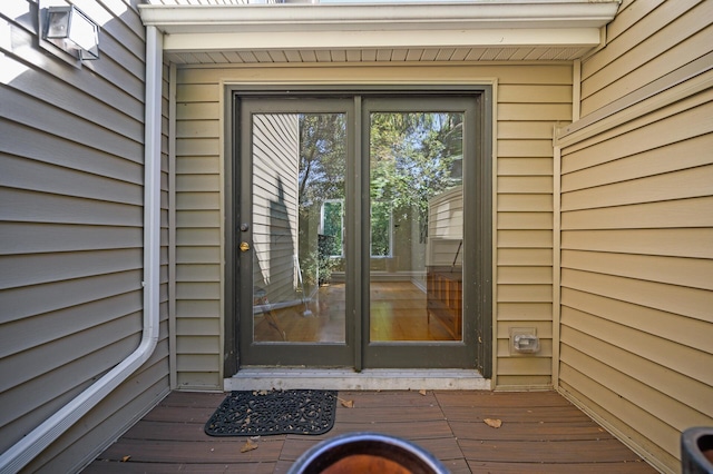 view of property entrance