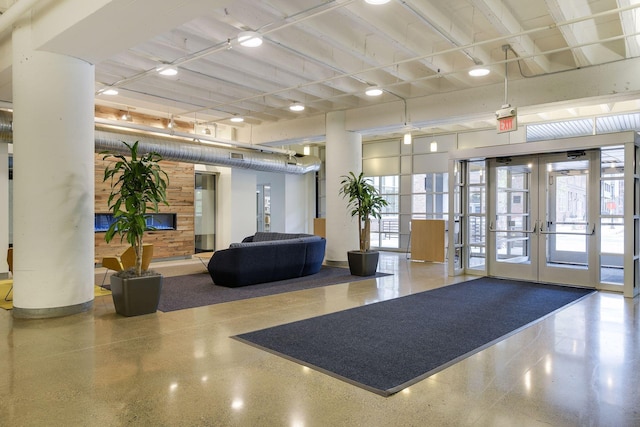 view of building lobby