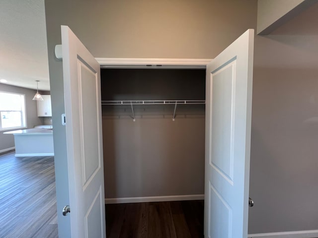 view of closet