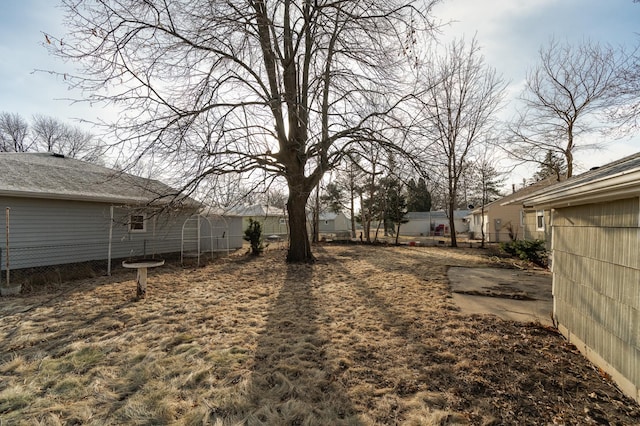 view of yard