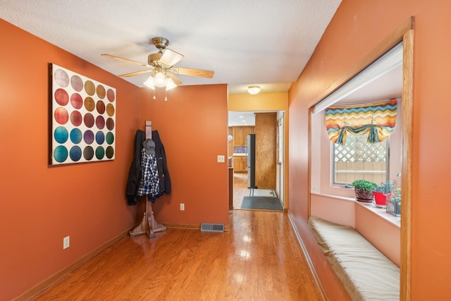 interior space featuring hardwood / wood-style floors