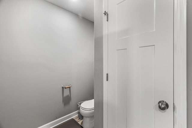 bathroom with toilet