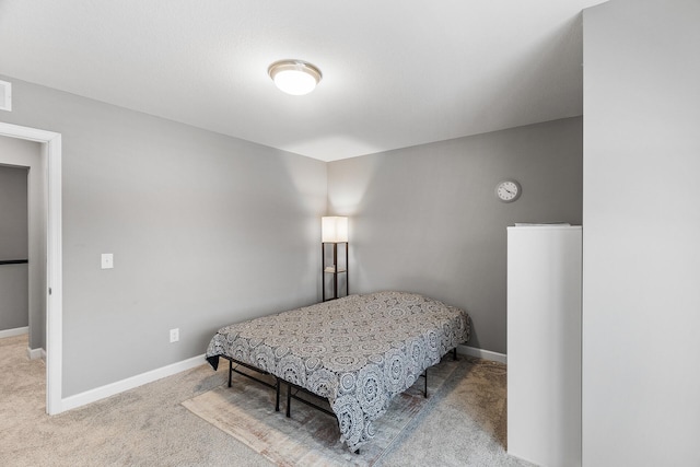 bedroom featuring carpet flooring