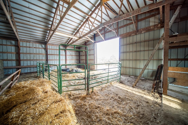 view of stable