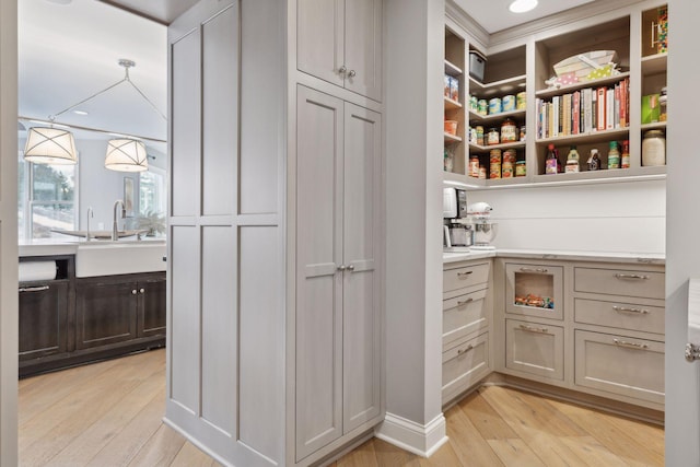 pantry with sink