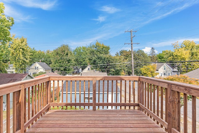 view of deck