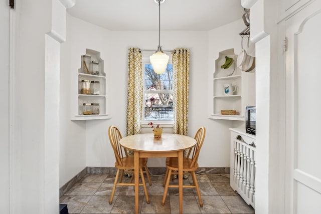 view of dining space