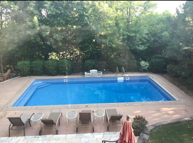 view of swimming pool