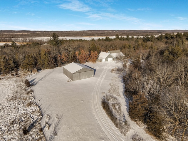 N1865 980th St, Rock Creek Twp, WI 54701 - aerial view of property and surrounding area