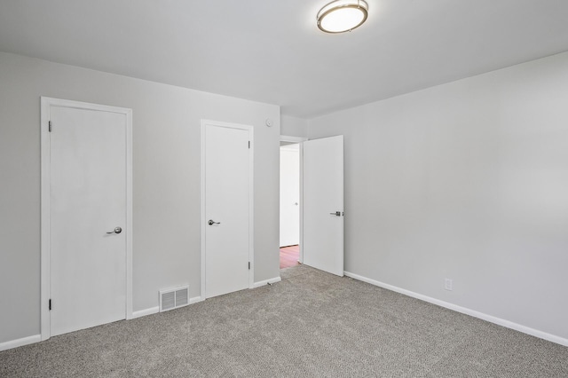 interior space with carpet flooring