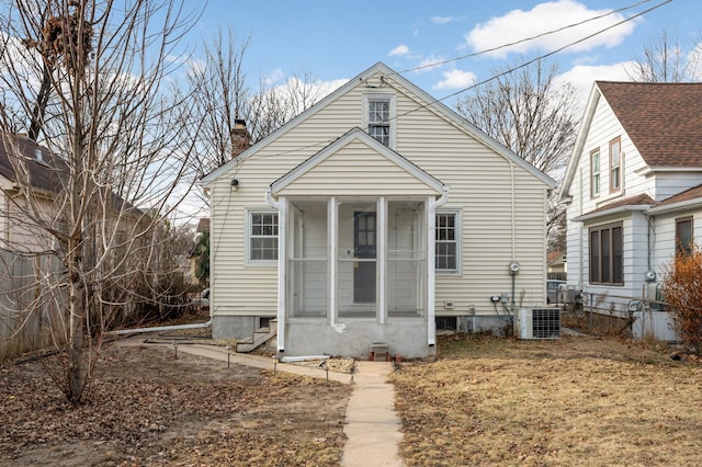 bungalow featuring central AC