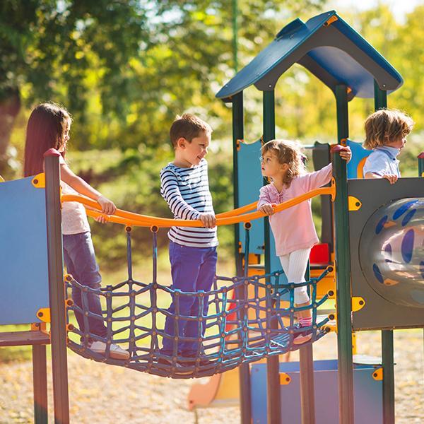 view of jungle gym