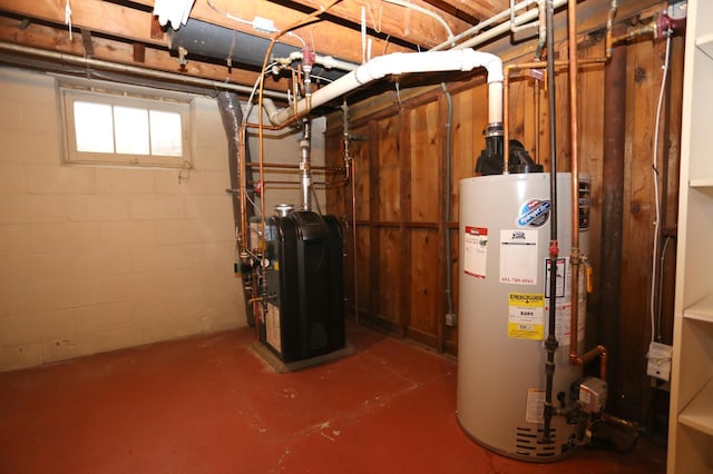 utilities with gas water heater