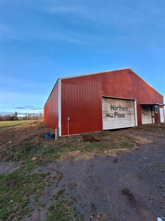 6330 Mitchell Rd, Hughes Twp, WI 54847 - view of outdoor structure