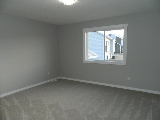 spare room with carpet flooring