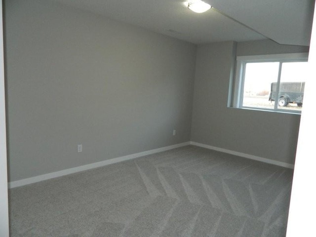 empty room with carpet floors