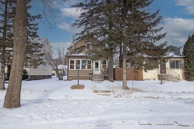 view of front facade