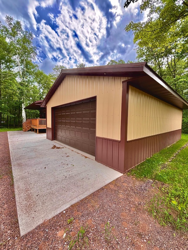 88546 Alder Loop, Sturgeon Lake, MN 55783 - view of garage