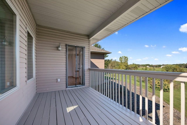 view of deck