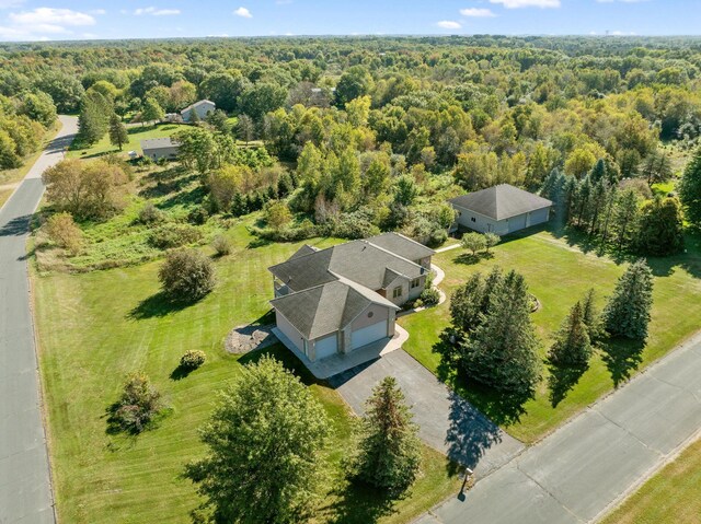 16377 Eidelweiss St NW, Andover, MN 55304 - bird's eye view with a view of trees