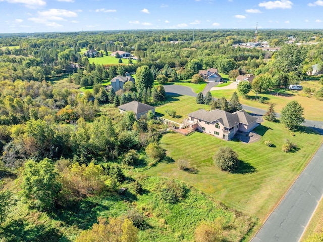 16377 Eidelweiss St NW, Andover, MN 55304 - birds eye view of property featuring a view of trees