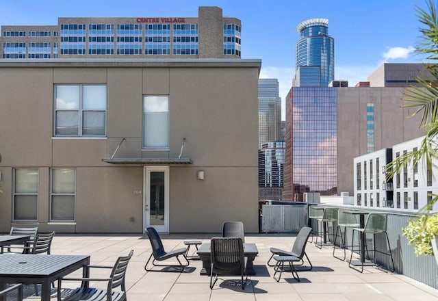 exterior space with a patio area